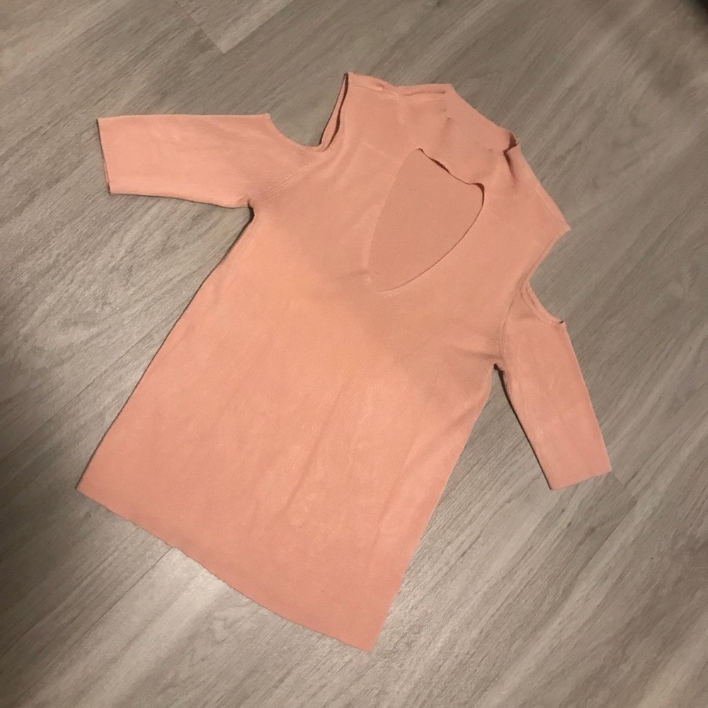 Express pink shirt